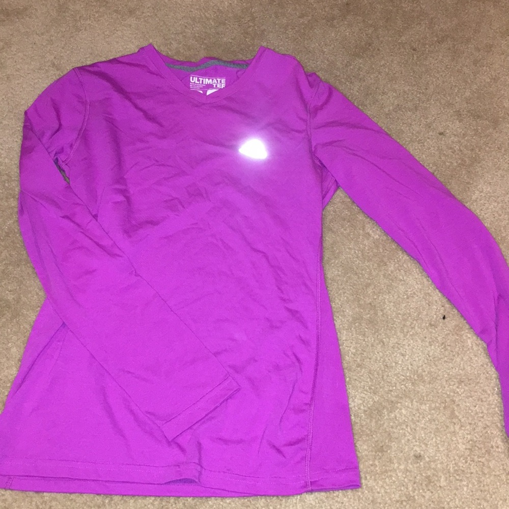 Adidas long sleeve workout tee